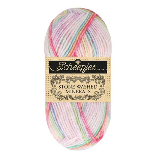 Scheepjes Stone Washed Minerals Garn 906 Opal Hav