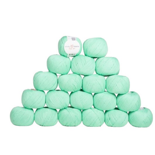Infinity Hearts Rose 8/4 Garn Unicolor 140 Mintgrön - 20 st.
