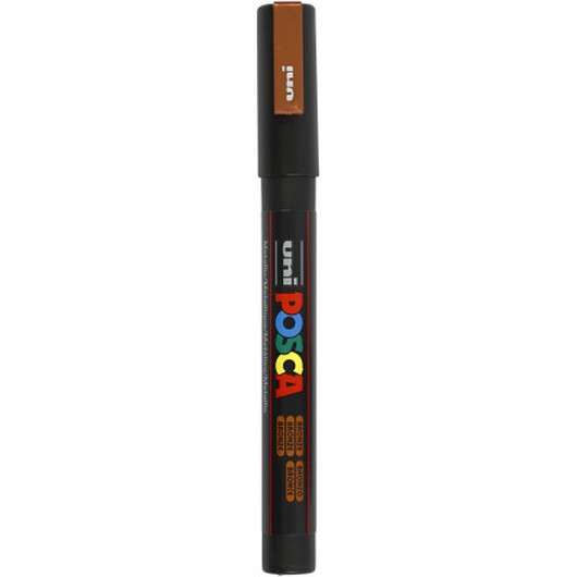 Posca Marker , nr. PC-3M, spets 0,9-1,3 mm, Fine, bronze, 1 st.