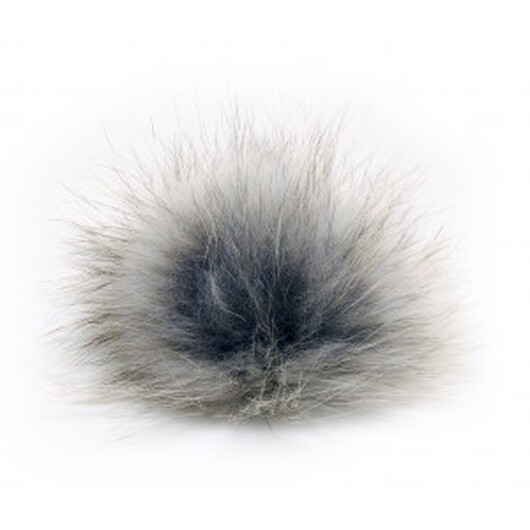 Pompon Pälstofs Mård Beige 11-14 cm