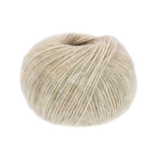 Lana Grossa Natural Alpaca Pelo Garn 006 Ljusbeige