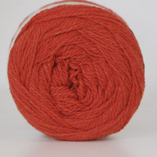 Â Hjertegarn Organic 350 Garn Färg 4098 Mörk Orange