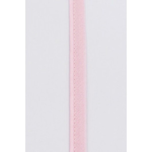 Passpoalband i Metermått Polyester/Bomull 002 Rosa 8mm - 50cm