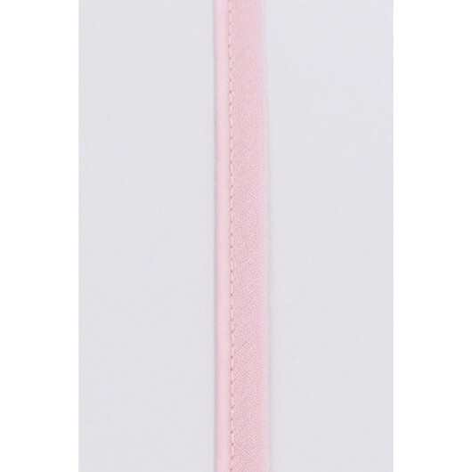 Passpoalband i Metermått Polyester/Bomull 002 Rosa 8mm - 50cm