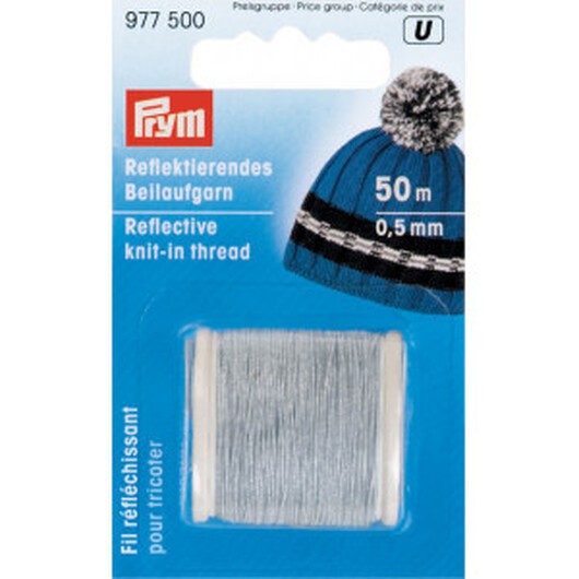 Prym Reflexgarn / Reflextråd 0,5 mm 50 m