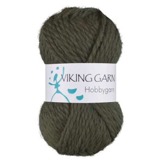 Viking Garn Hobbygarn 935 Mörk Grön