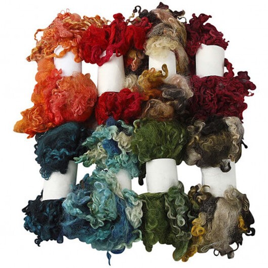 Curlingull, ass. färger, 8x20g