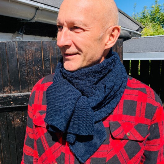 Chess Halsduk av Rito Krea - Halsduk Stickmönster Onesize