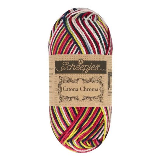 Scheepjes Catona Chroma Garn 026 Hibiscus