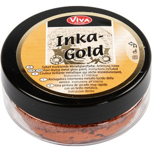 Inka Gold, koppar, 50ml/ 1 burk