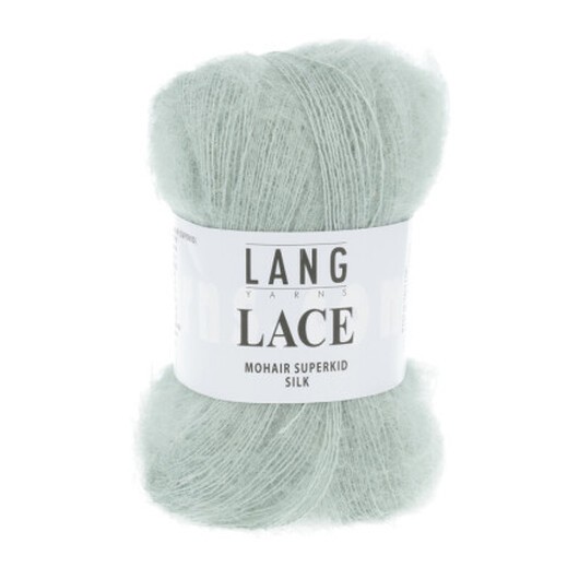 Lang Yarns Garn Lace 91 Pastellgrön