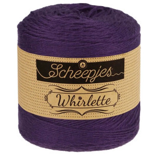 Scheepjes Whirlette Garn Unicolor 885 Plommon