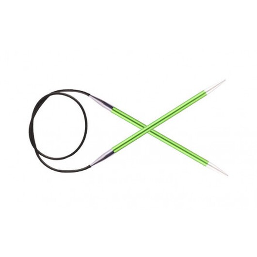 KnitPro Zing Aluminium Rundstickor 120cm 3,50mm / 47.2in US4 Chrysolite
