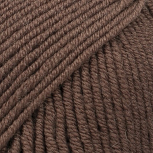 Drops Merino Extra Fine Garn Unicolor 49 Choklad