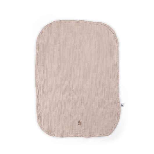 Sebra Pusleunderlag - 2 stk. - Musselin - Seabreeze Beige