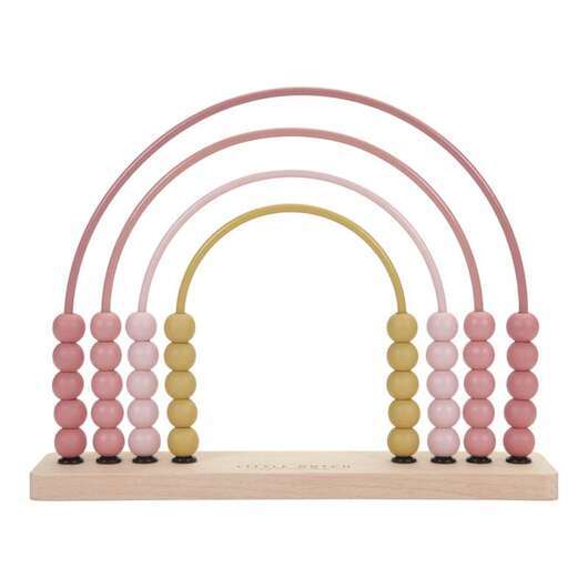 Little Dutch - Regnbue - Abacus - Pink