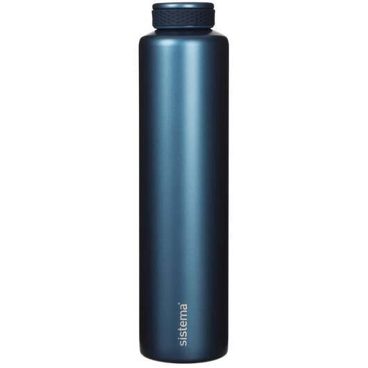 System Flask - Rostfritt stål - 600 ml - Marinblå