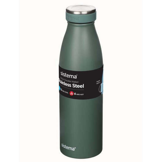 Sistema Termoflaska - Rostfritt Stål - 500 ml - Nordic Green