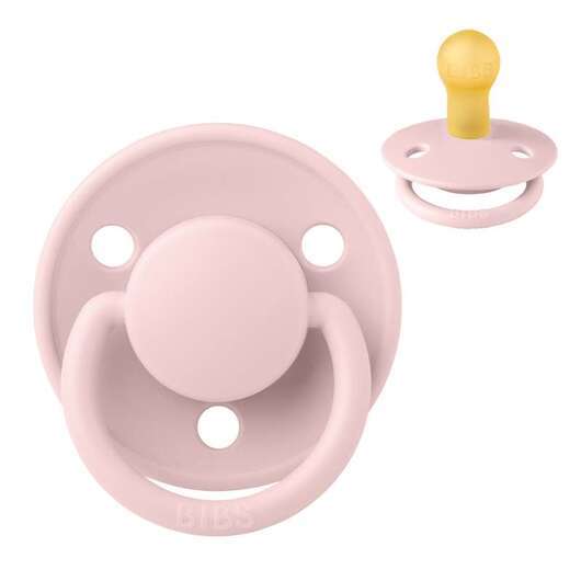 BIBS De Lux Napp - Stl 1 - Naturgummi - Blossom