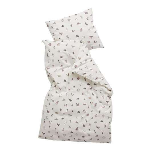 Leander Babysängkläder 70x100 cm - Forrest - Dusty Rose