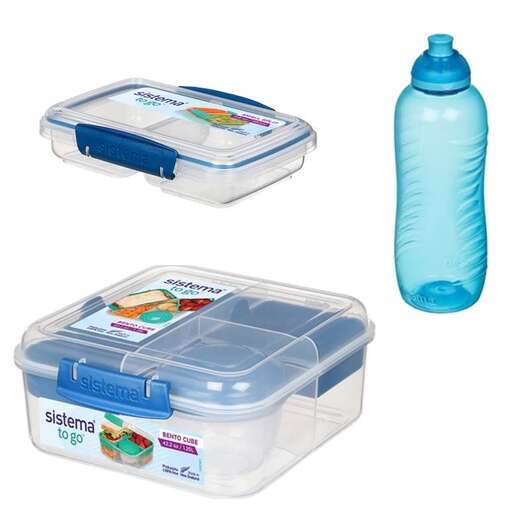 Sistema Lunchbox Sampak 1 - Ocean Blue