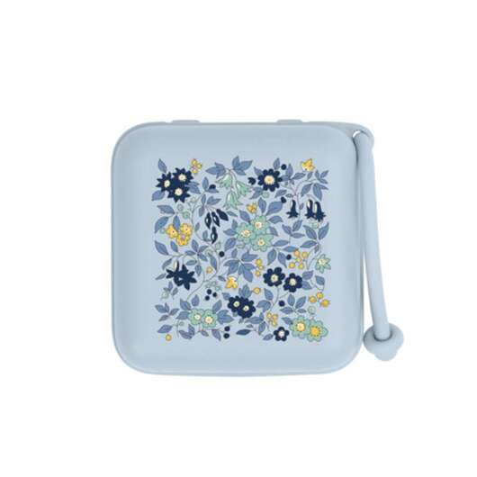 BIBS Accessories Pacifier Box - Nappbox - Liberty - Chamomille Lawn/Baby Blue