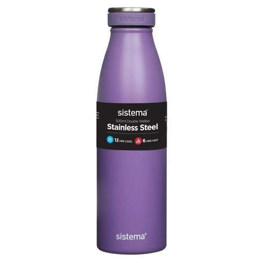 Sistema Termoflaska - Rostfritt Stål - 500 ml - Misty Purple