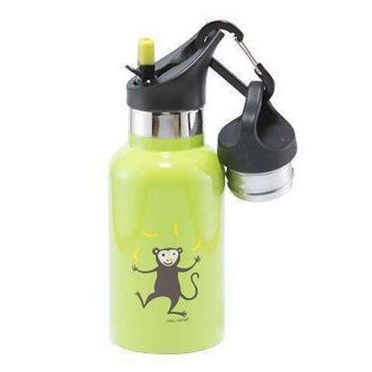 Carl Oscar TEMPflask Vattenflaska - 0,35L - Apa - Lime