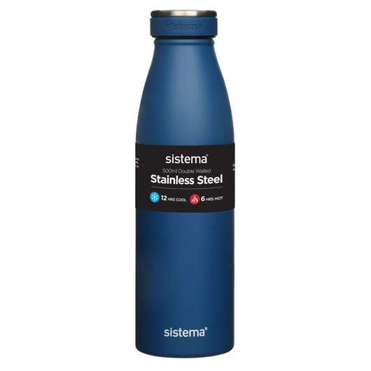 Sistema Termoflaska - Rostfritt Stål - 500 ml - Ocean Blue