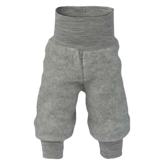 Engel Natur Baby Bukser - Uldfleece - Grey Melange