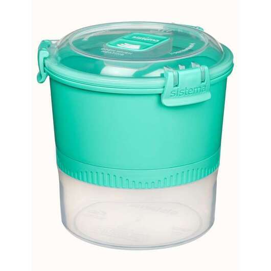 Sistema Lunch Stack To Go - 965 ml. - Minty Teal