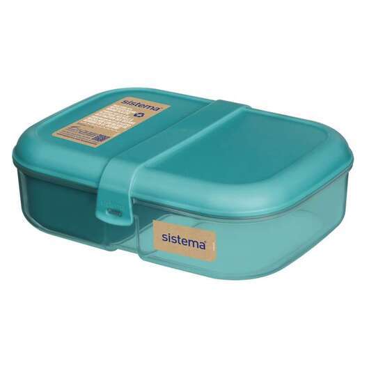 Sistema Ocean Bound Matlåda - Ribbon Lunch To Go - 1,1L - Teal Stone