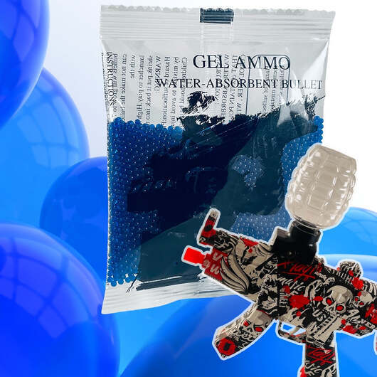 Gelkulor 10 000 st. (biologisk nedbrytbara)