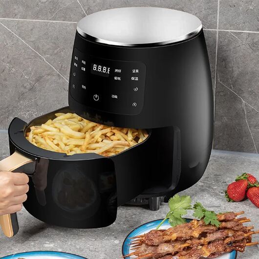 Airfryer 3,5 liter (låg fetthalt: grilla, baka, steka och fritera)