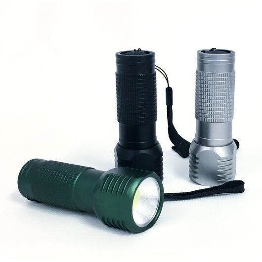 Mini LED ficklampa - Svart