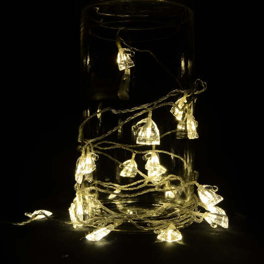 Tomteluvor LED-ljuskedja 3 meter