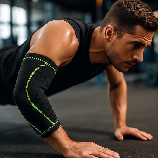 Armbågsskydd  -  Kompressionsstöd för sport och vardagsbruk