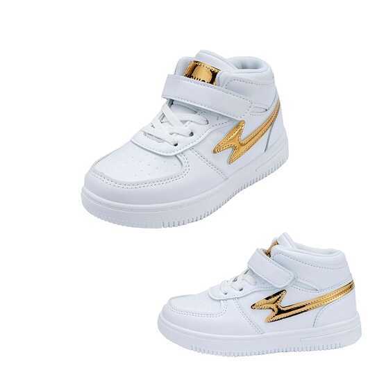 Bekväma & Trendiga Barnstövlar med Gulddetaljer - 27