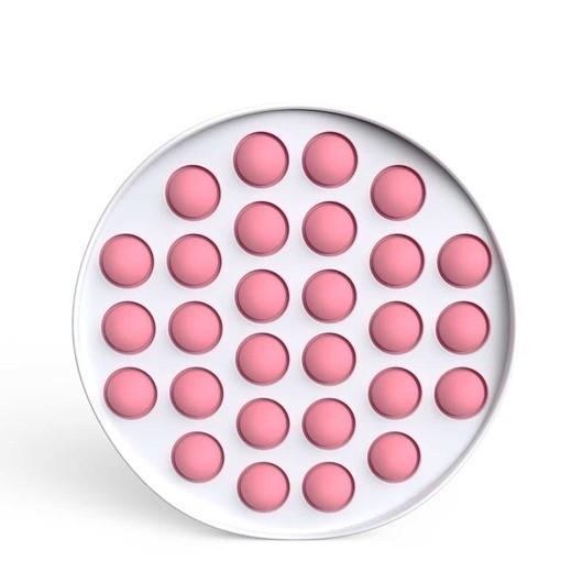 Fidget Toys - Pop It Bubbles - Vit Cirkel (fler färger)