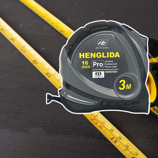 Precisionståtmeter  -  Välj mellan 3 m, 5 m och 7,5 m - 3m