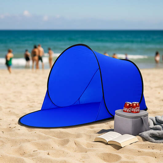 Soltält  -  Pop-up-skydd för strand och terrass - Grön