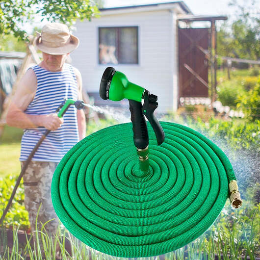 Flex Trädgårdsslang/vattenslang 15,0 meter - 22,5 meter - 30,0 meter - 15,0 meter