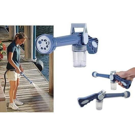 8-i-1 vattenkanon för din vattenslang