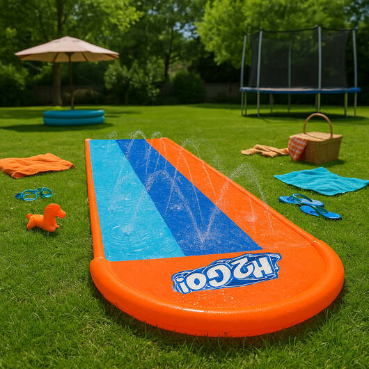 Vattenrutschbana H2OGO (3 banor) från Bestway