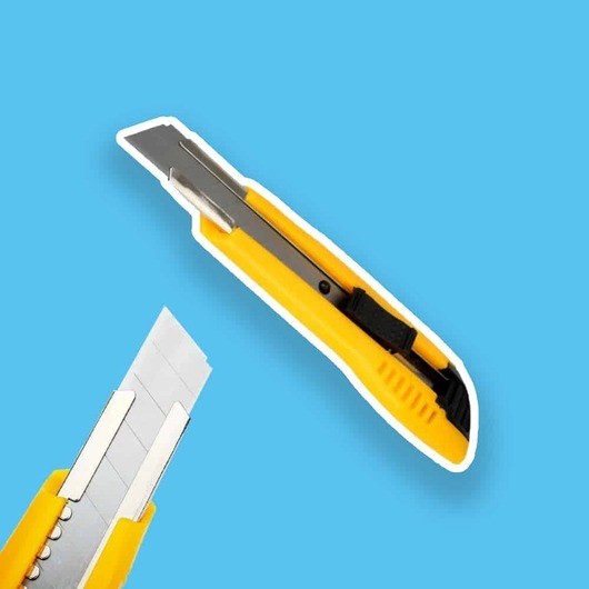 Hobbykniv med 18 mm brytblad - 1 st