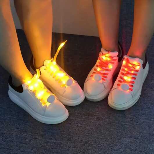 Självlysande Skosnöresdekorationer - Rosa