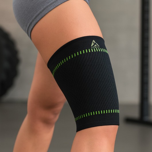 Lårskydd (thigh support)  -  Kompressionsstöd för sport och träning