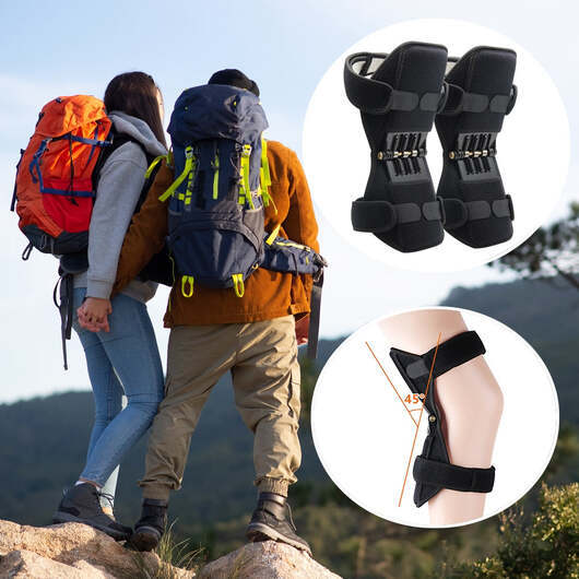 Knästöd - Justerbart med fjädrar för stöd - (set med 2 st)