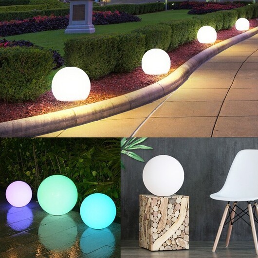 Vackra LED-lampor för trädgård/hem som kan ändra färg