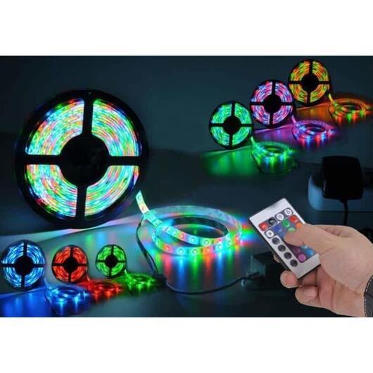 LED-Strip 5 meter med fjärrkontroll